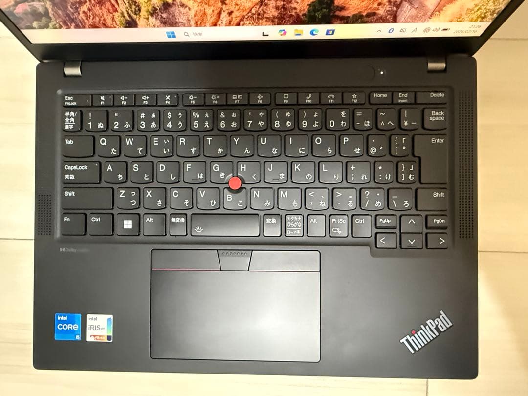 32GB メモリ 1TB SSD intel 13世代ThinkPad ノート