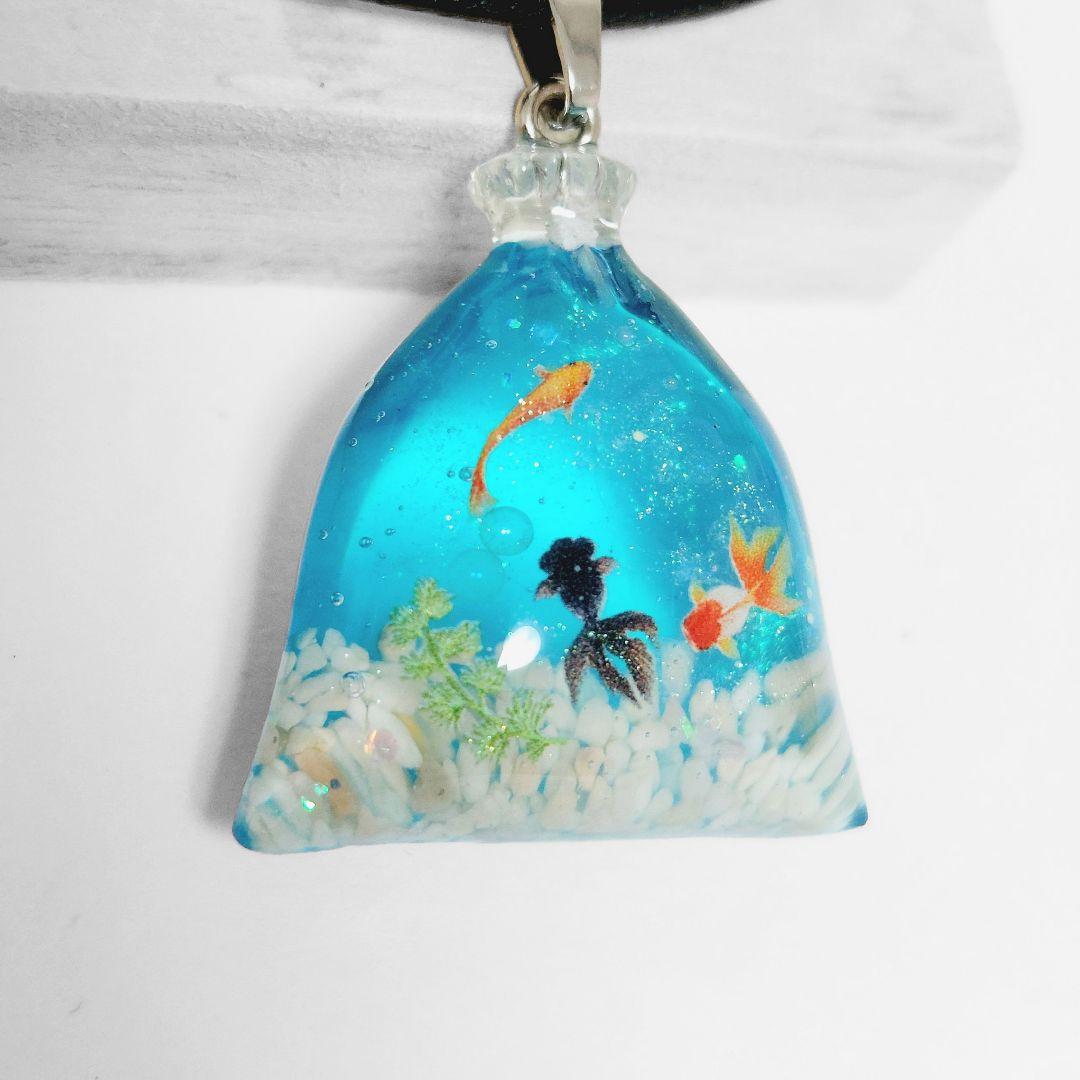 レジン　ハンドメイド　ペンダント　ネックレス　508