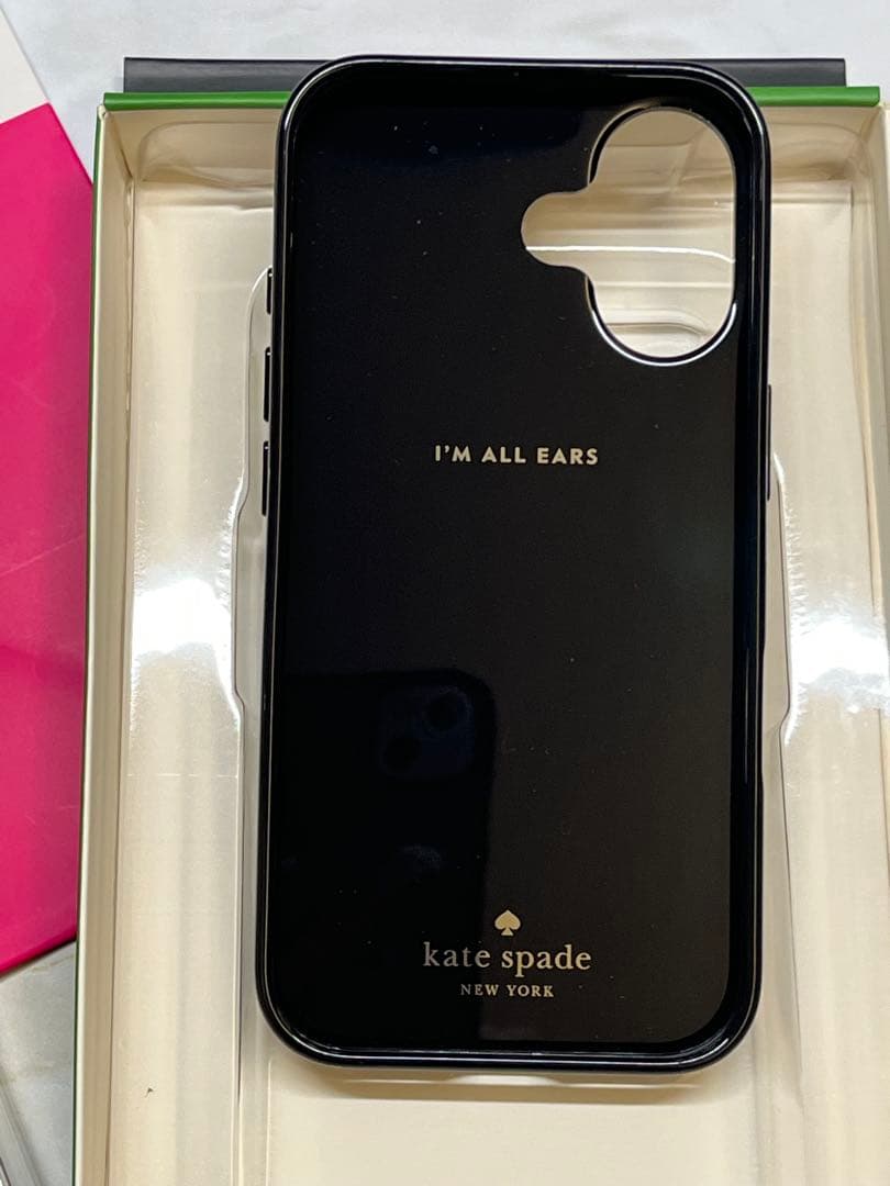 【新品未使用】01 ケイトスペード　iPhone16 スマホケース　カバー