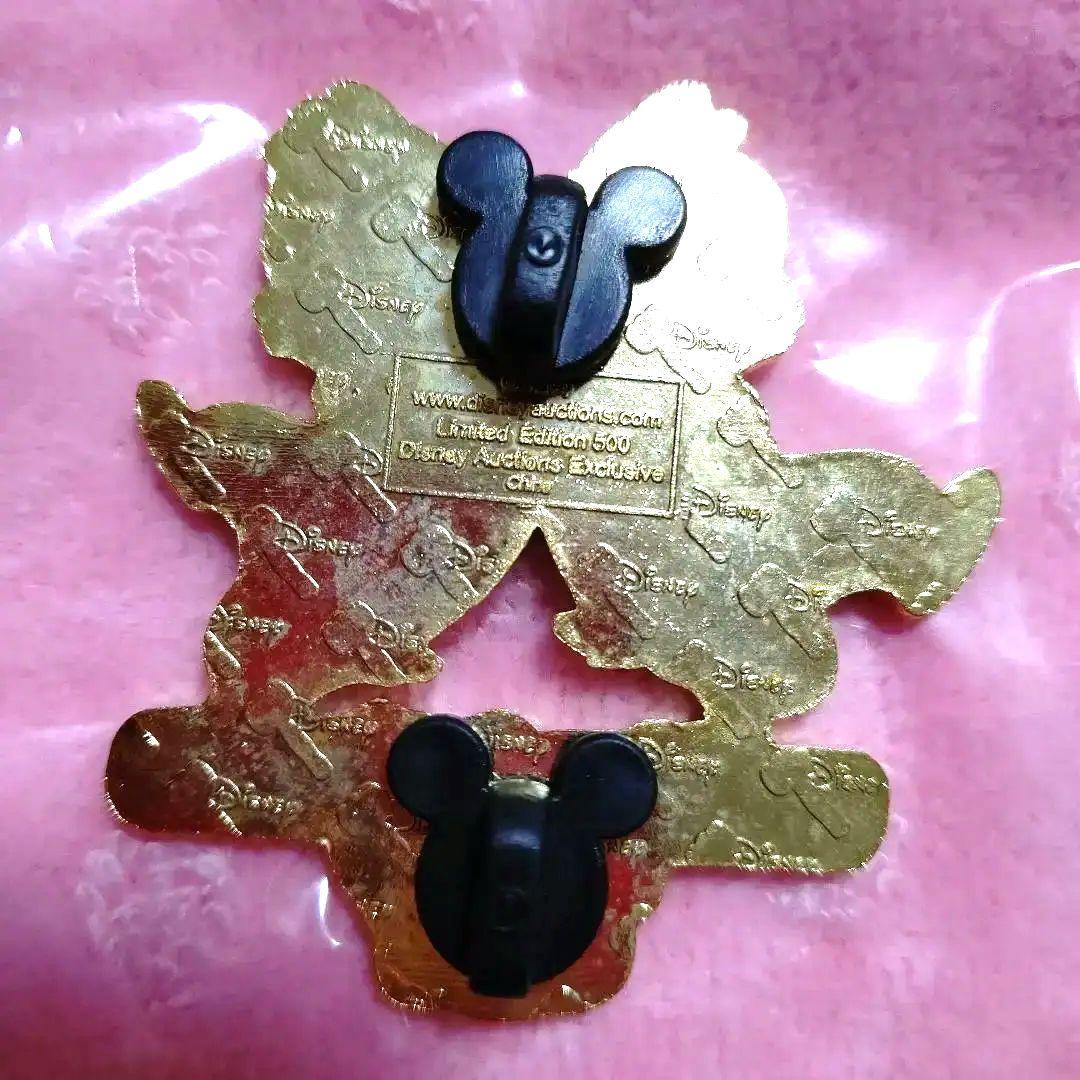 再下★LE500 イーベイ ディズニー オークション チップ＆デール ピンバッチ