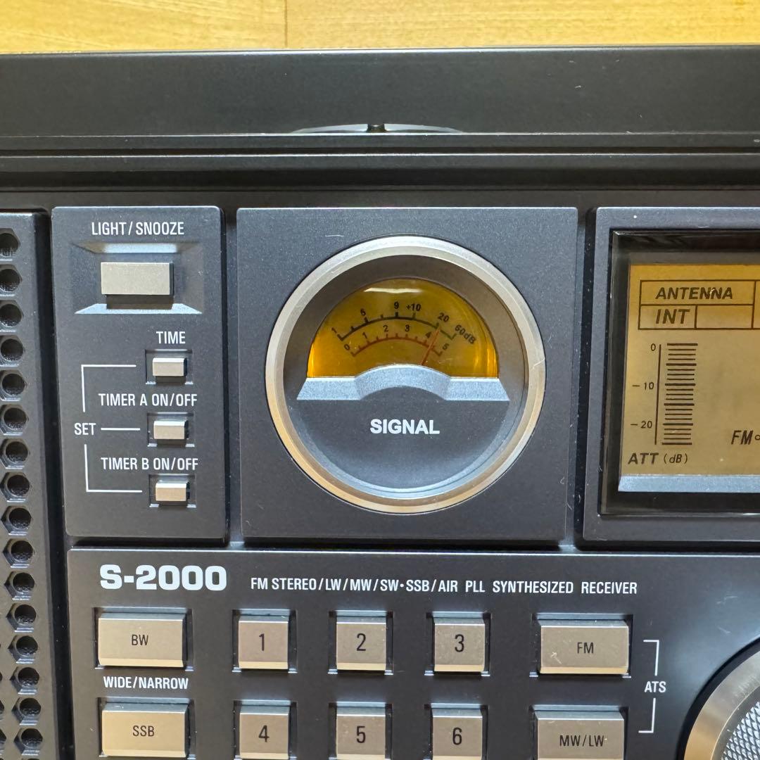 TECSUN BCLラジオ　S-2000【訳あり美品】