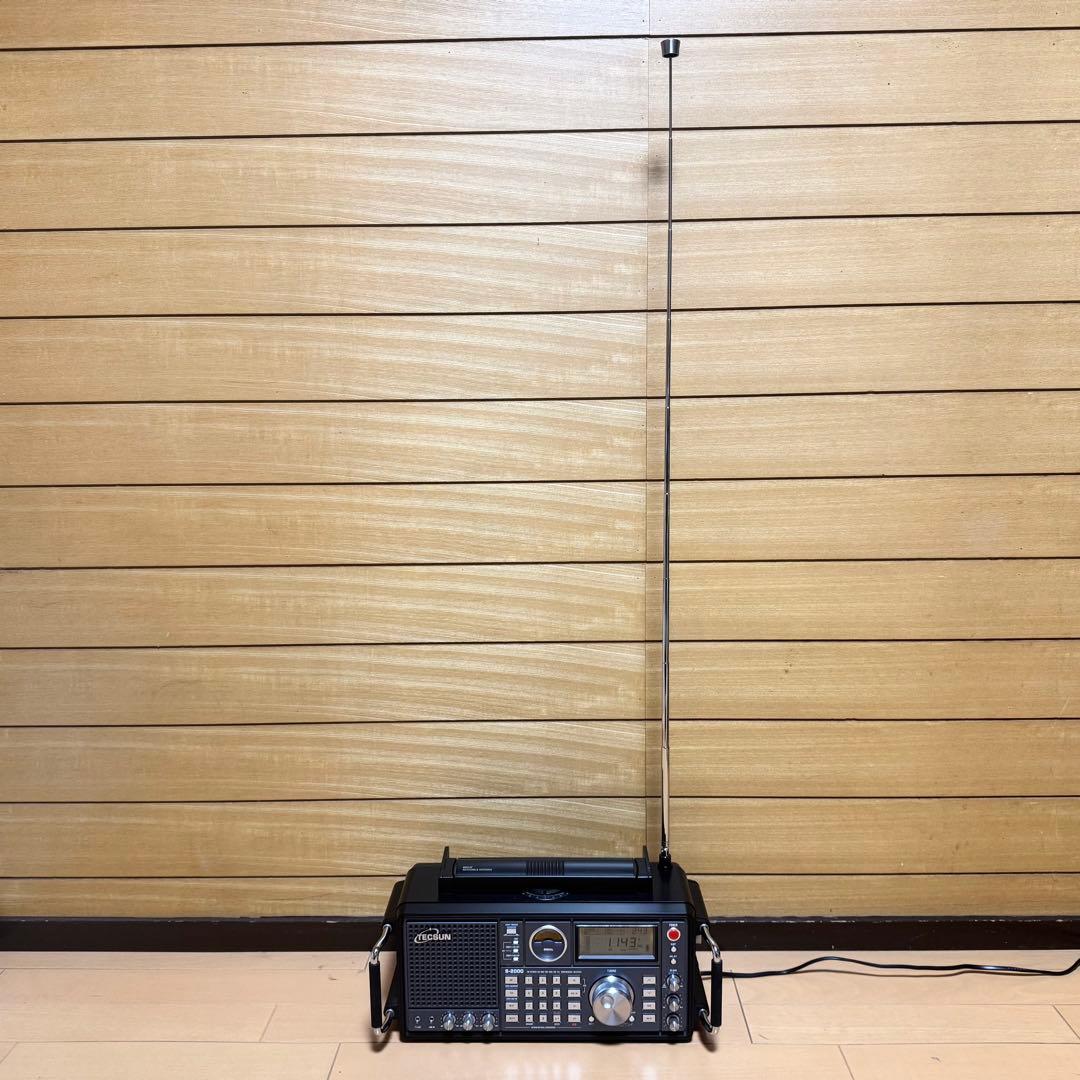TECSUN BCLラジオ　S-2000【訳あり美品】