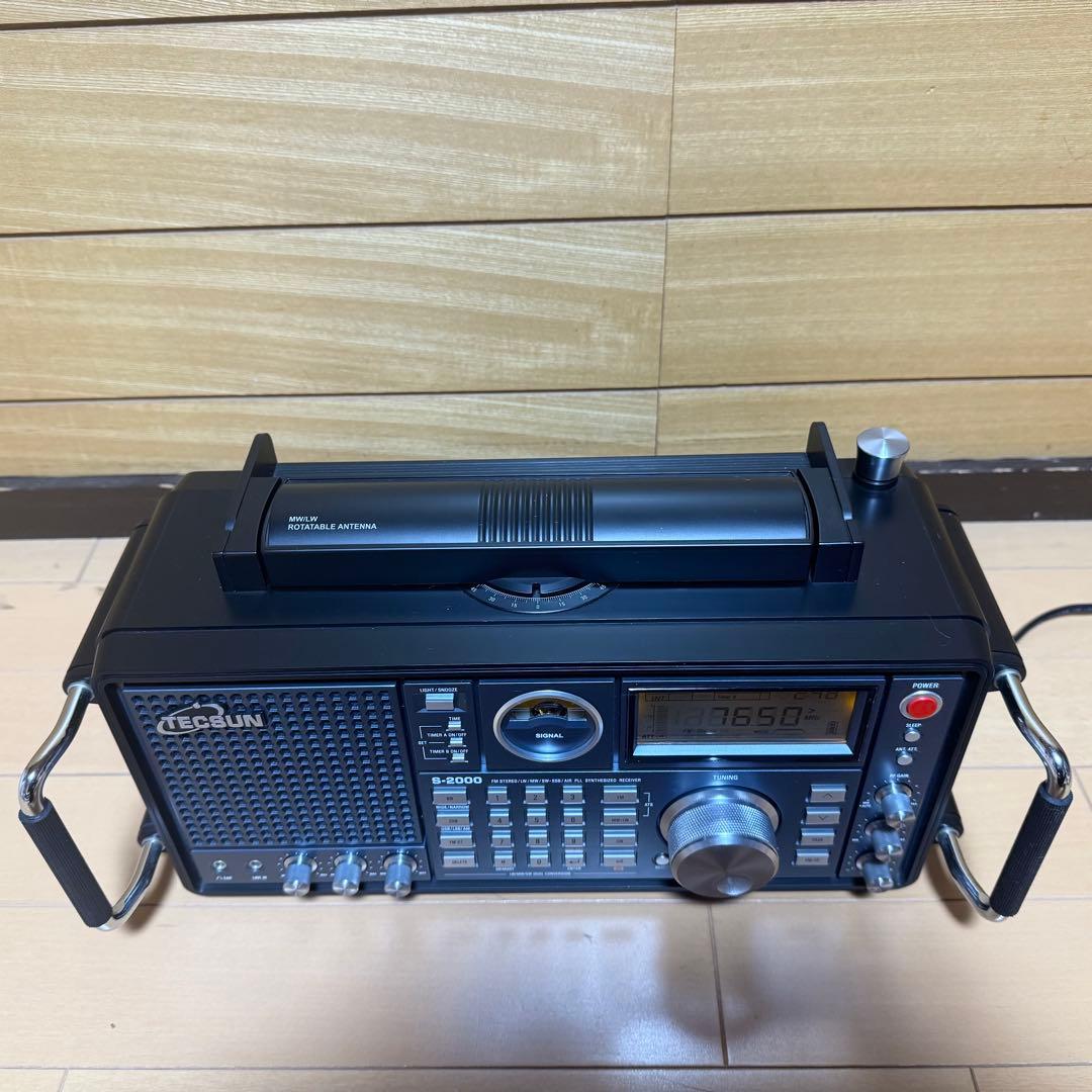 TECSUN BCLラジオ　S-2000【訳あり美品】