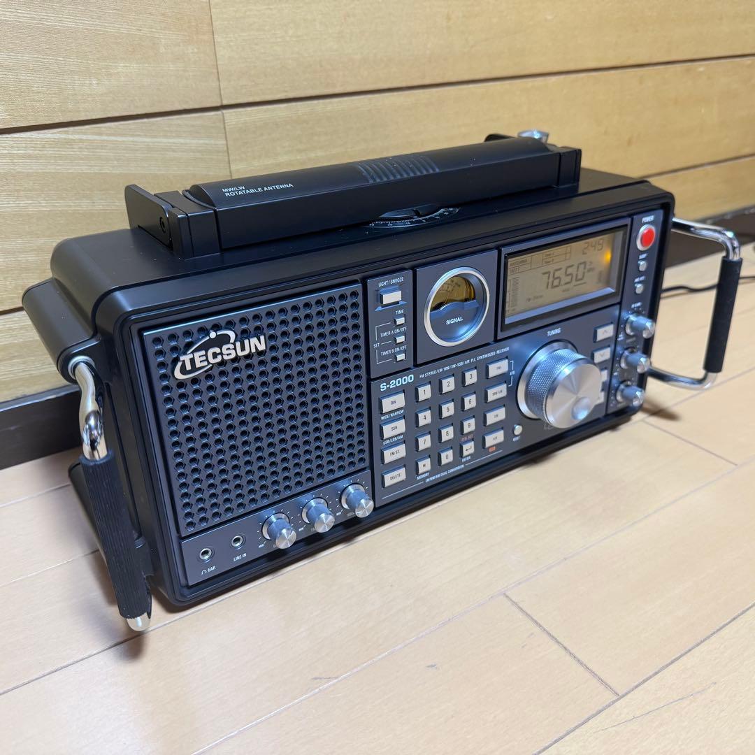 TECSUN BCLラジオ　S-2000【訳あり美品】