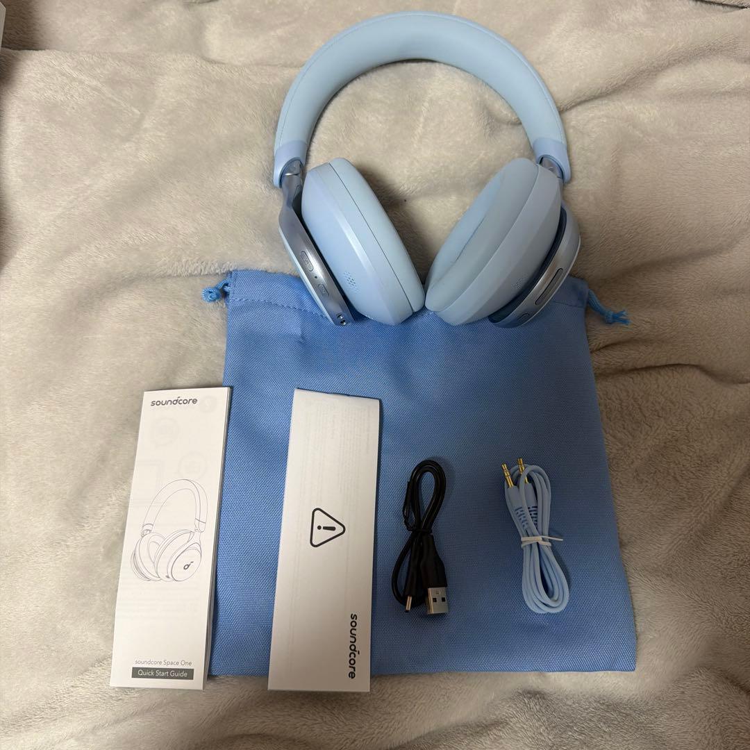 Anker Soundcore Space One ブルー ANC