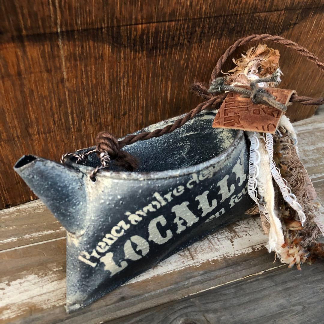 リメイク缶　つぶしケトル　No.433