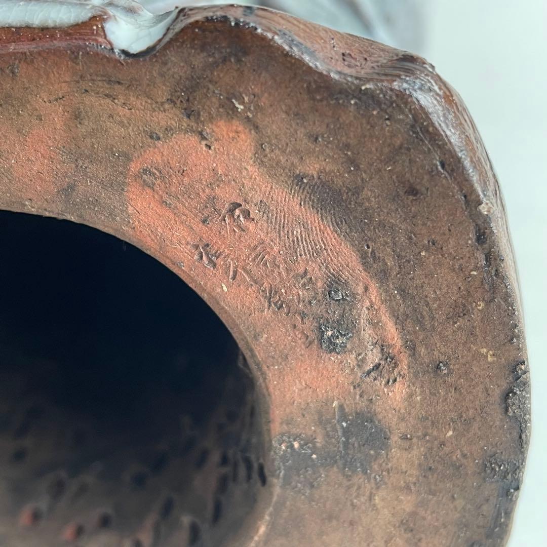 中国 古玩 石湾 石湾窯 在銘 細密 細工 人物 置物