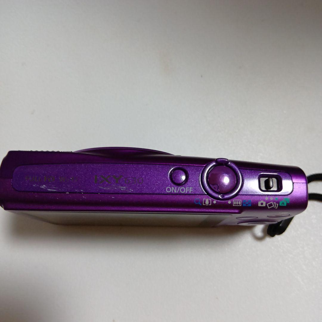 Canon IXY パープル デジタルカメラ