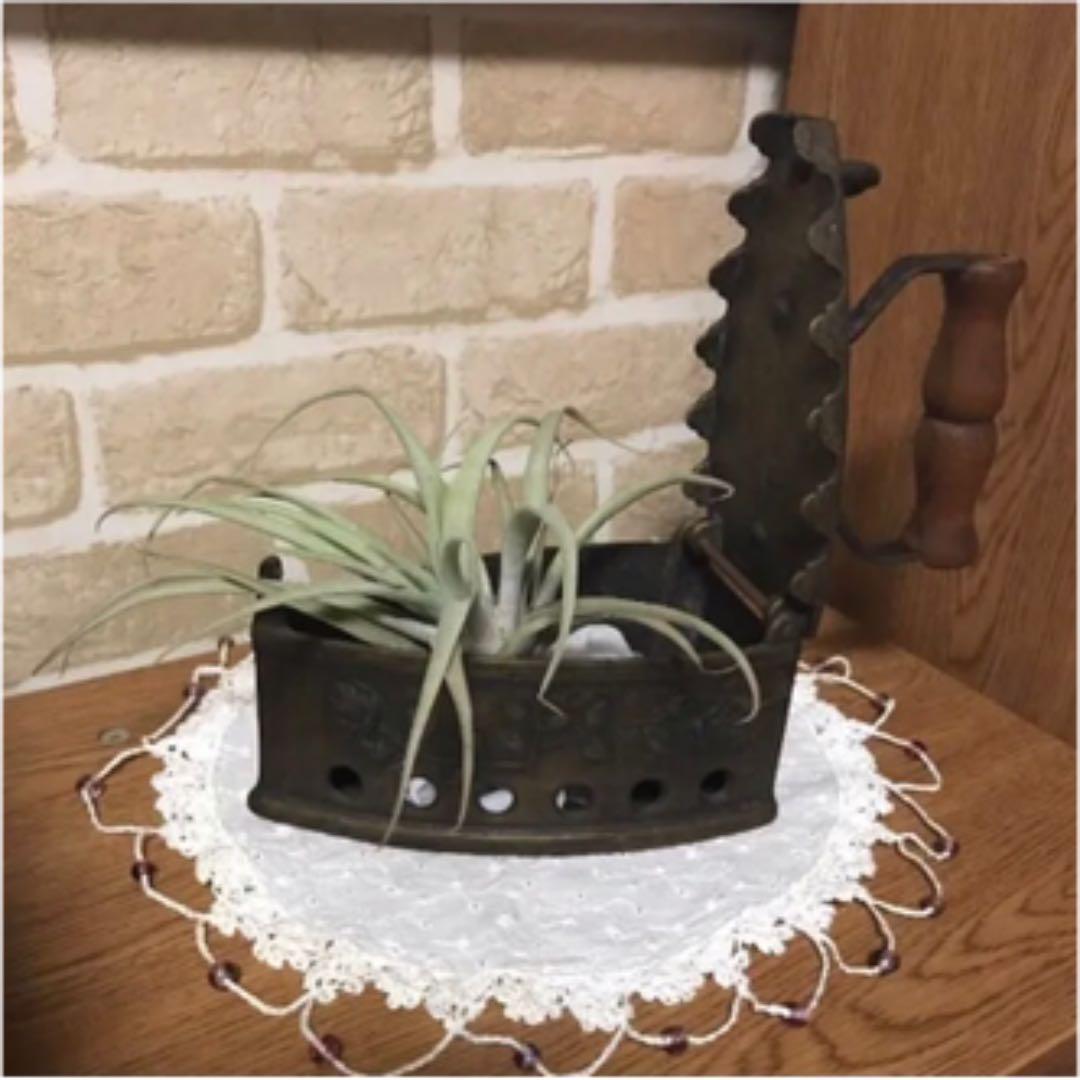 アンティーク雑貨　小物入れ　アイロン