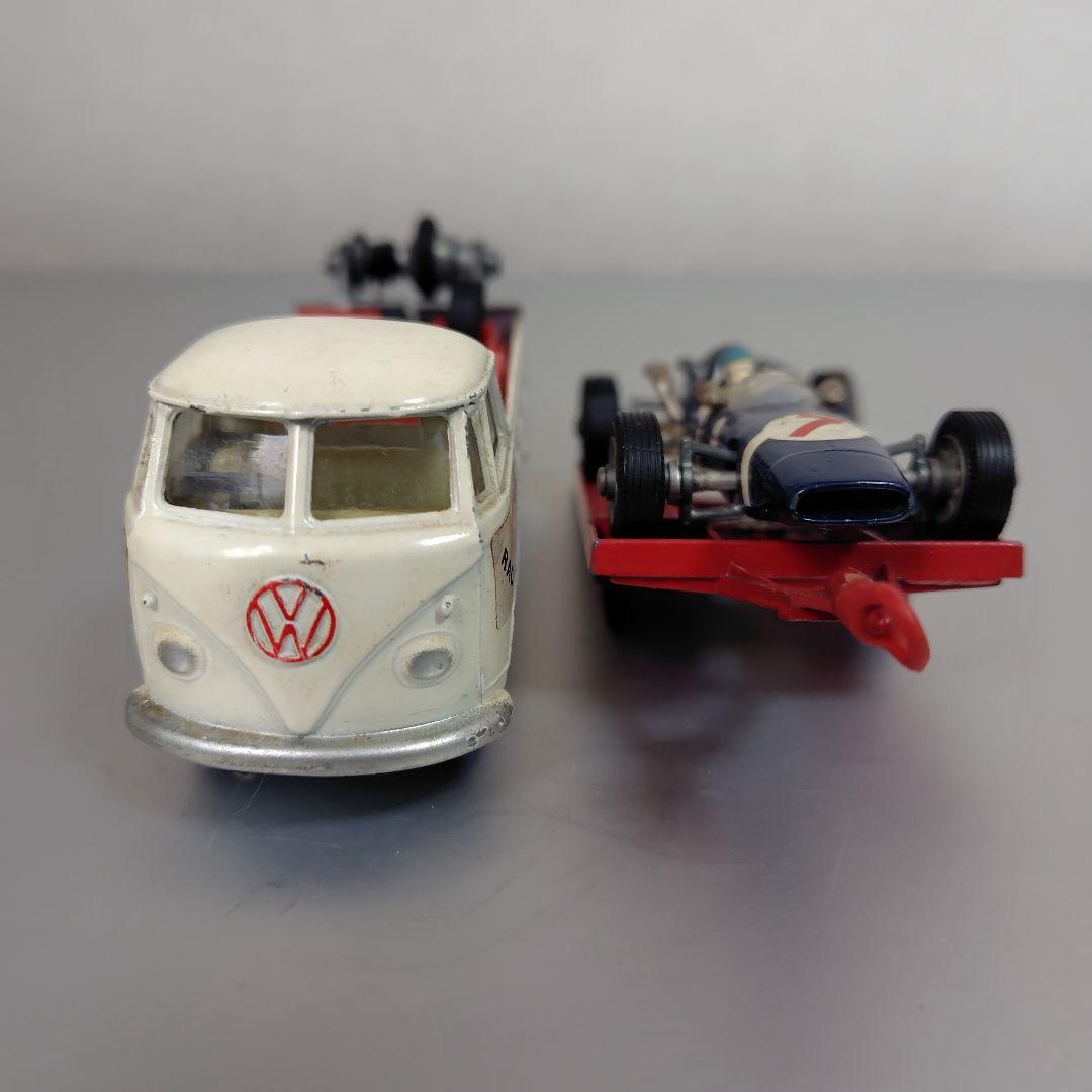 週末限定価格❗コーギー　フォルクスワーゲンとマセラティフォーミュラとトレーラー