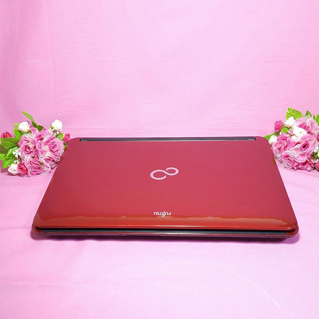 最新Win10/赤色/Core-i5/カメラ搭載/テレワーク✨大容量640G