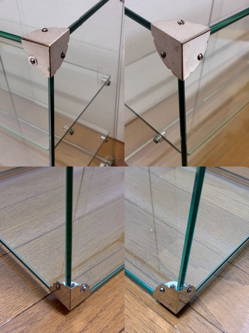 アンティーク中型ガラスケース 昭和45年製