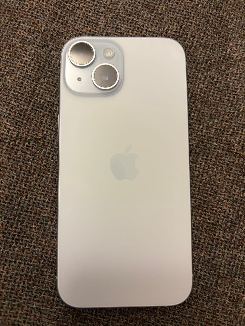 iPhone 15 256GB ブルー simフリー バッテリー87%