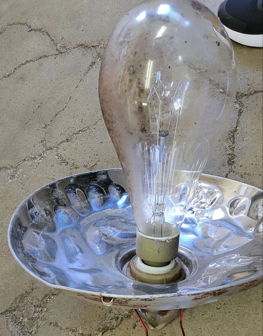 イカ釣り漁船　集魚灯　昭和　レトロ値下げ