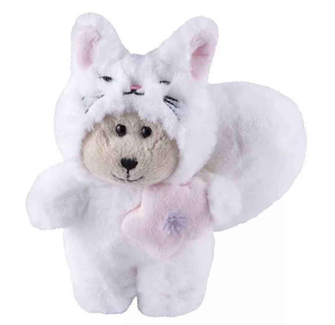 台湾限定 スターバックスSTARBUCKS ベアリスタ ペア猫 キーホルダー