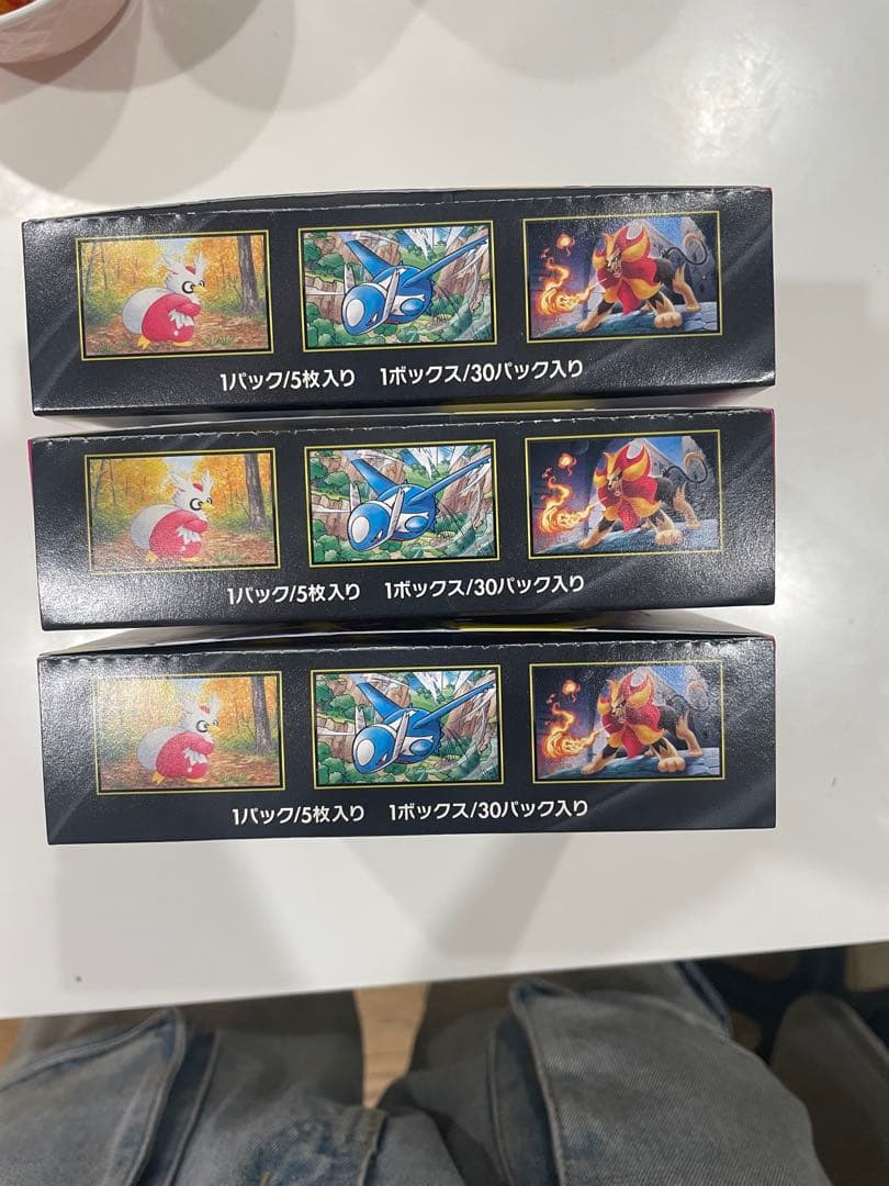 新品未開封　シュリンクなし　メガシンフォニア　3box ポケモンカード