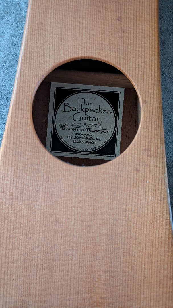 マーチン　バックパッカー　おまけ付き　Martin　Back packer