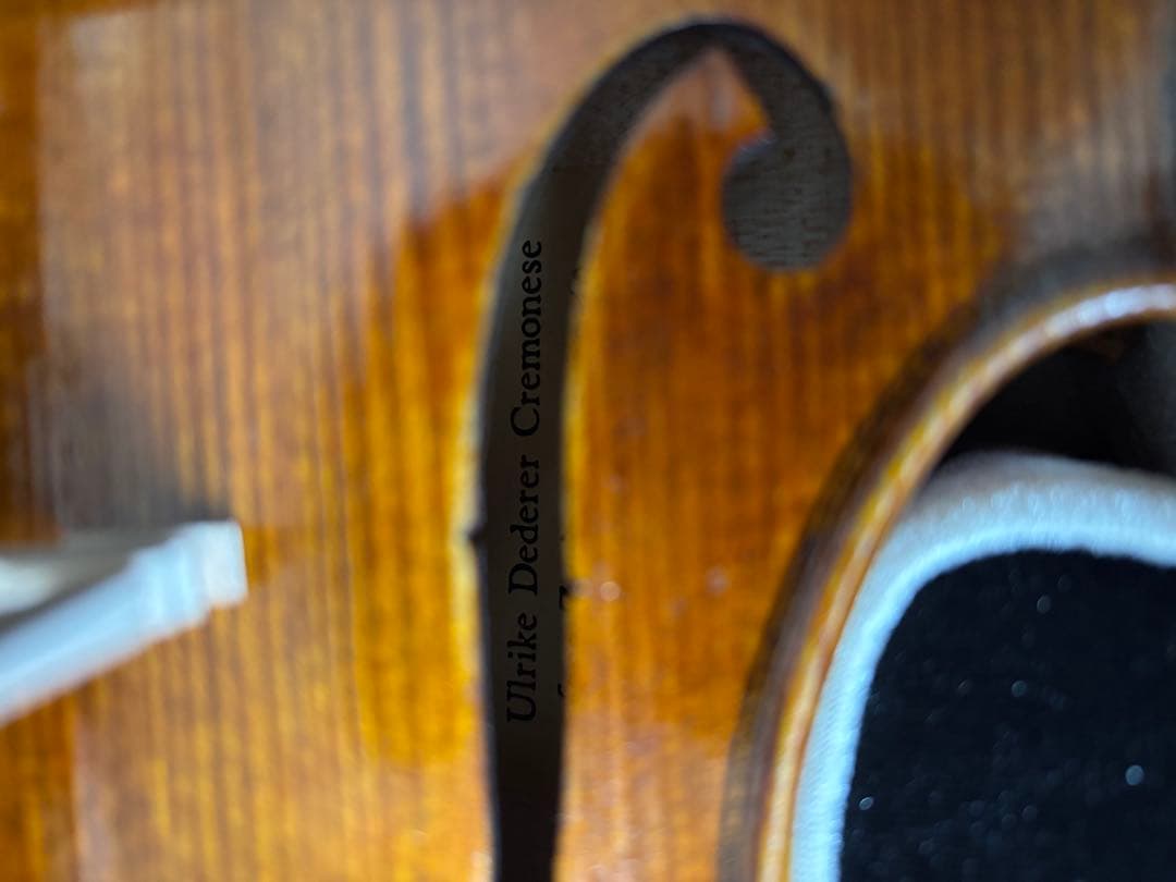 Ulrike Dederer ウルリケ デデラー 2010年製 バイオリン4/4