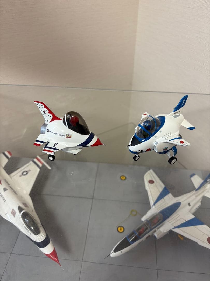 1/48 F-16サンダーバーズ&T-4ブルーインパルス 2009三沢来日時