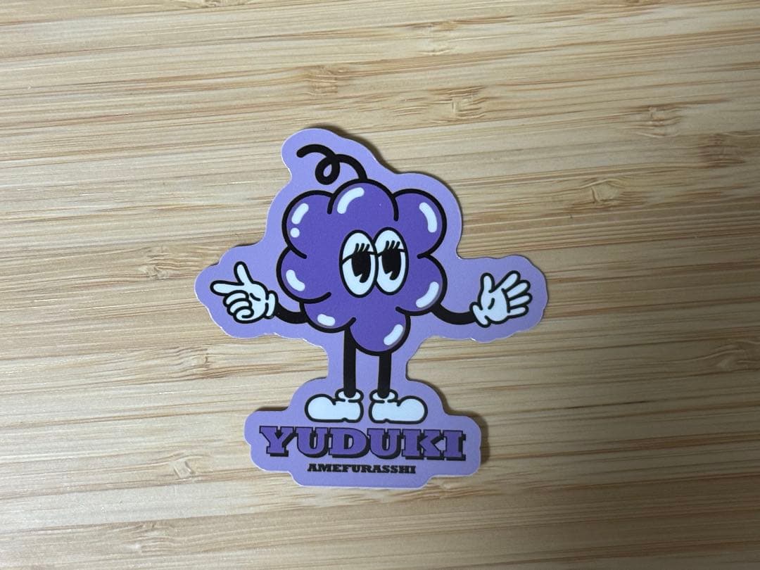 AMEFURASSHI 市川優月さん サイン入り写真・バッジ・ステッカーセット