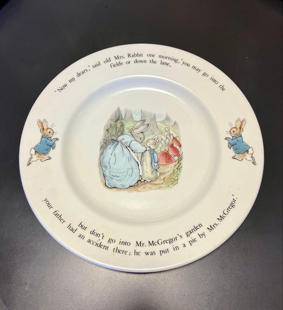 ウェッジウッド　ピーターラビット　平皿　6枚