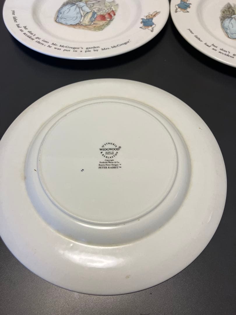 ウェッジウッド　ピーターラビット　平皿　6枚