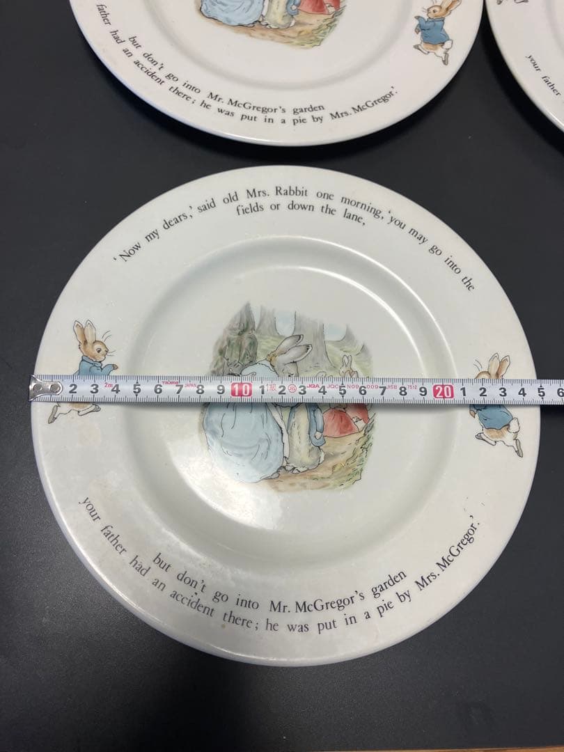 ウェッジウッド　ピーターラビット　平皿　6枚