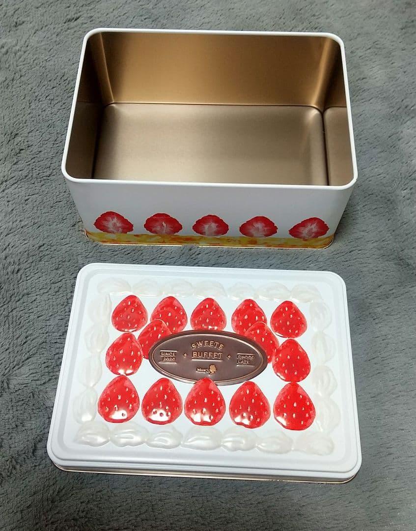 【新品未開封】メリーチョコレート スイーツビュッフェ ポーチ2種 空缶 セット