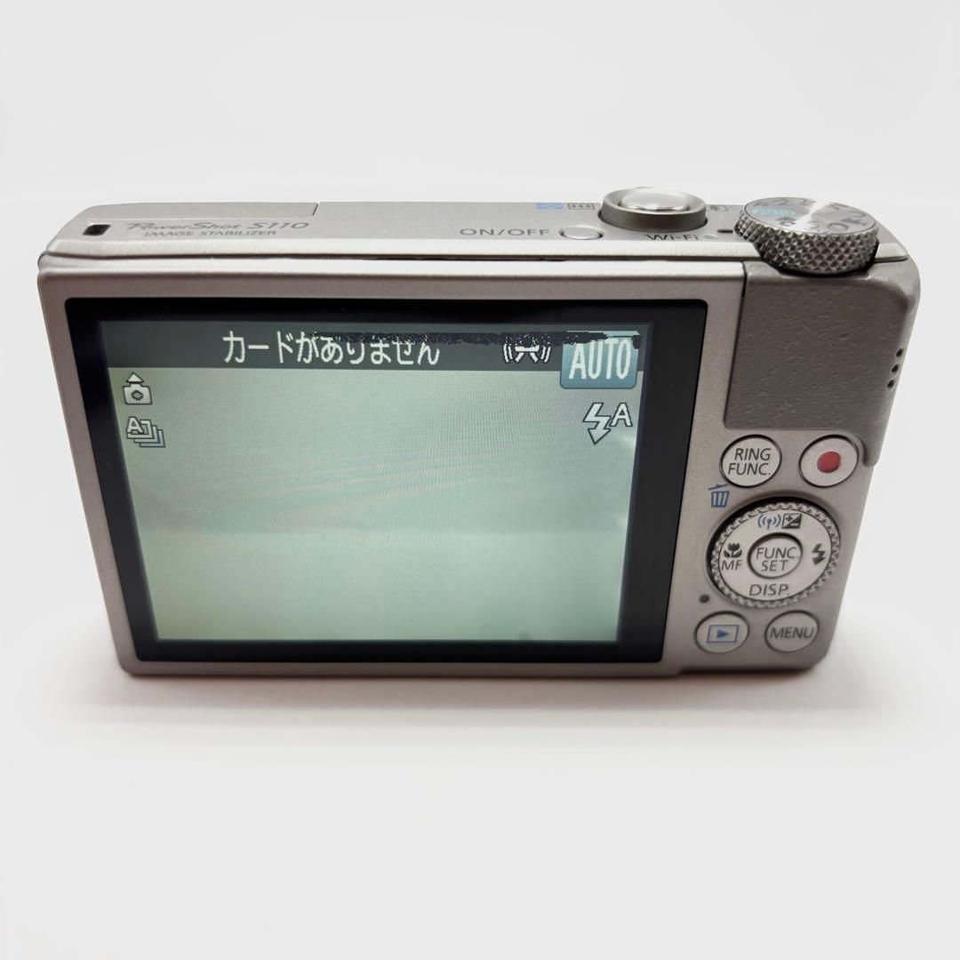 【美品】Canon PowerShot S110 シルバー 訳あり