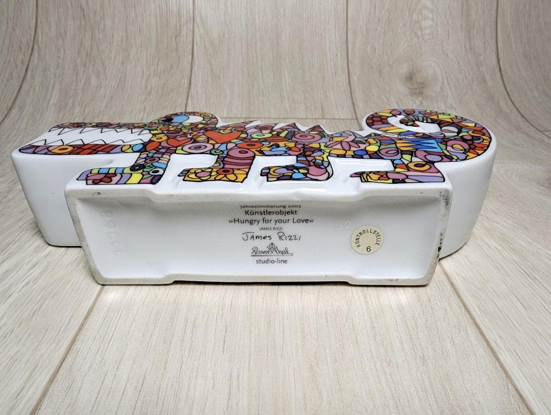 Rosenthal Rizzi 限定 陶器 置物 ポップアート