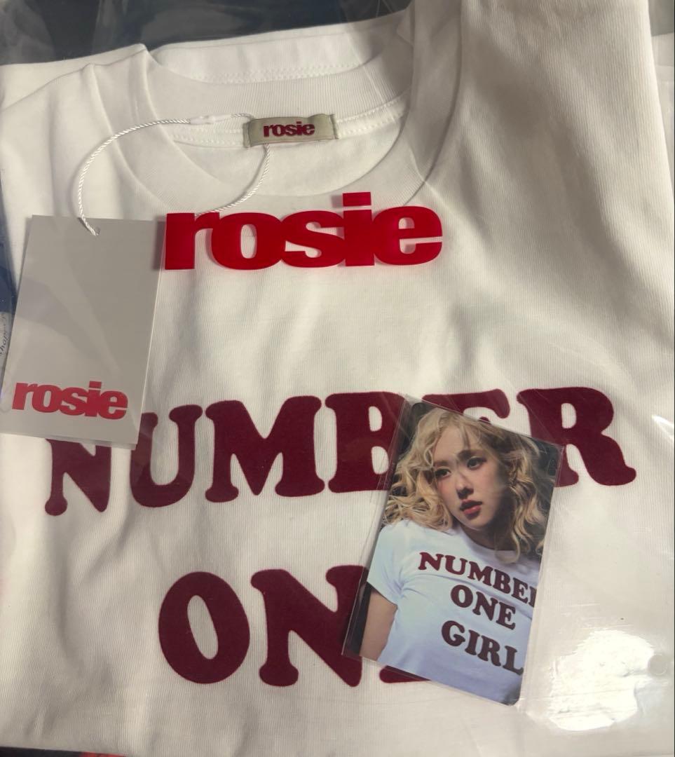 BLACKPINK ロゼ NUMBER ONE GIRL Tシャツトレカ付き