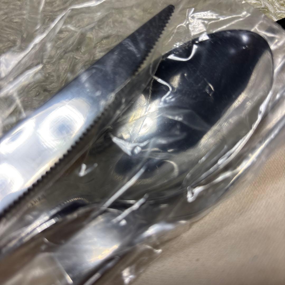 SABRE サーブル カトラリーセット ペア アイボリー オリーブ 箱付未使用