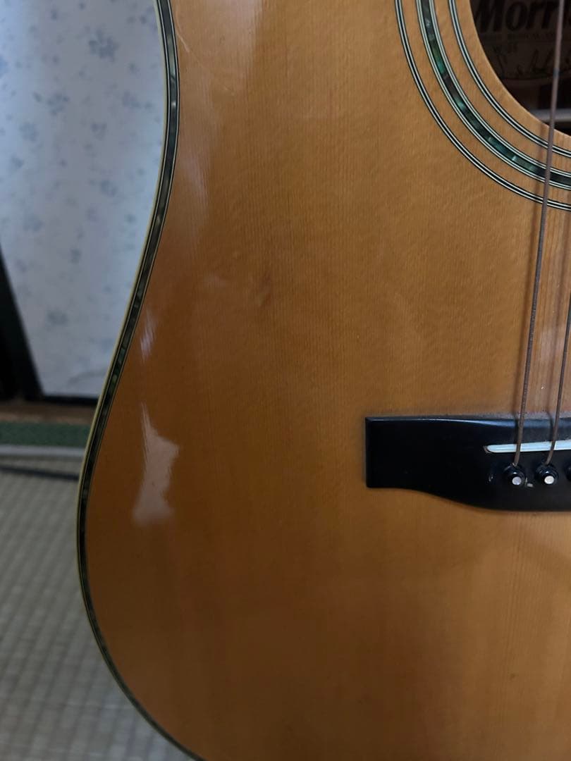値下げしました。モーリスギターw-35