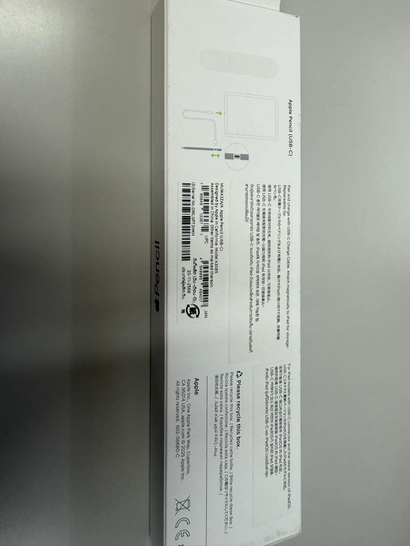 iPadアクセサリー Apple Pencil (USB-C)