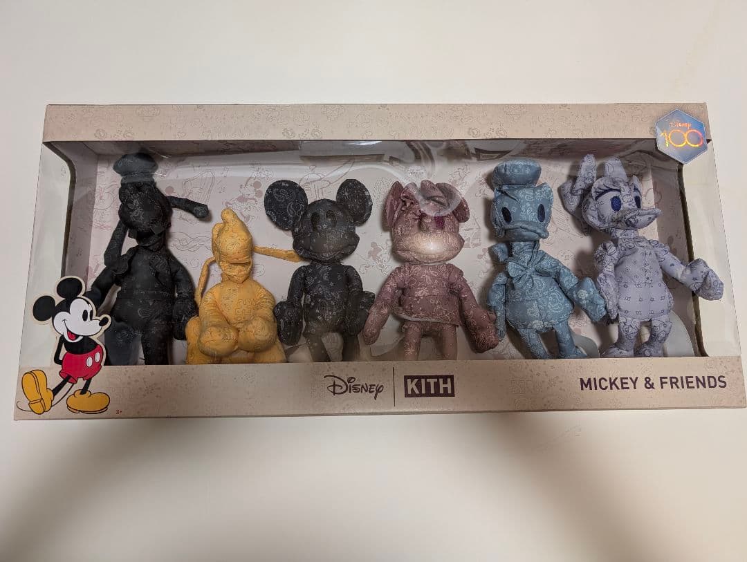 KITH × DISNEY 100周年記念コラボ ぬいぐるみ ディズニー