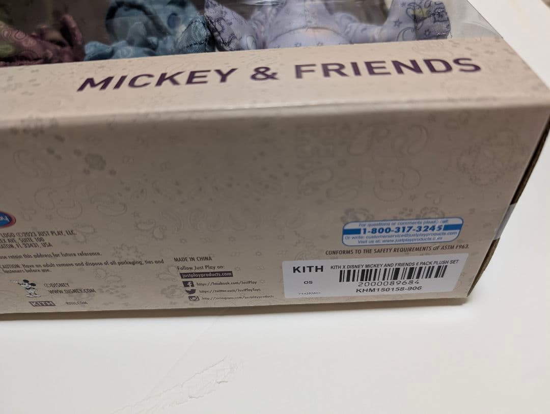 KITH × DISNEY 100周年記念コラボ ぬいぐるみ ディズニー