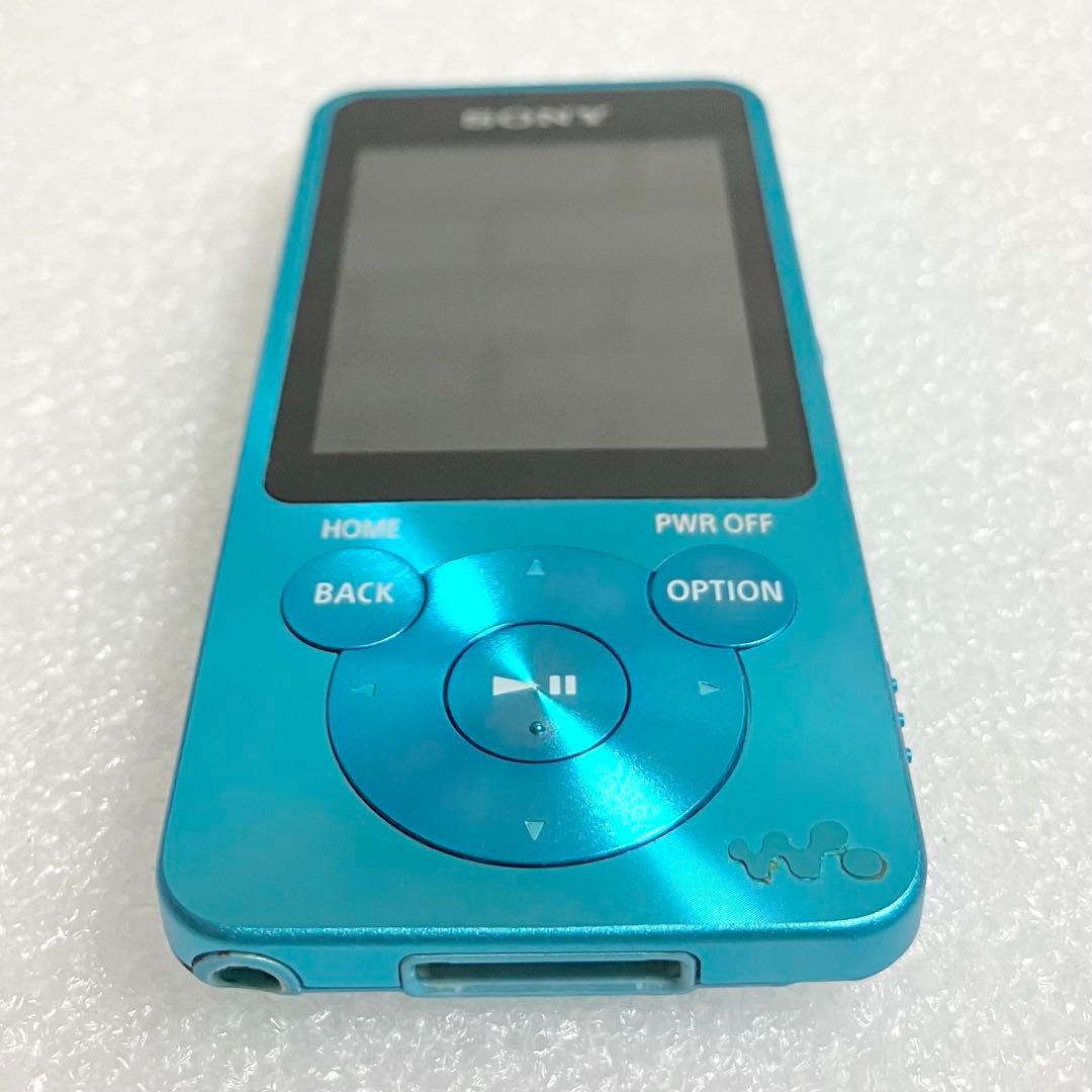 【バッテリー良好】　ソニー ウォークマン　NW-S15 16GB あお
