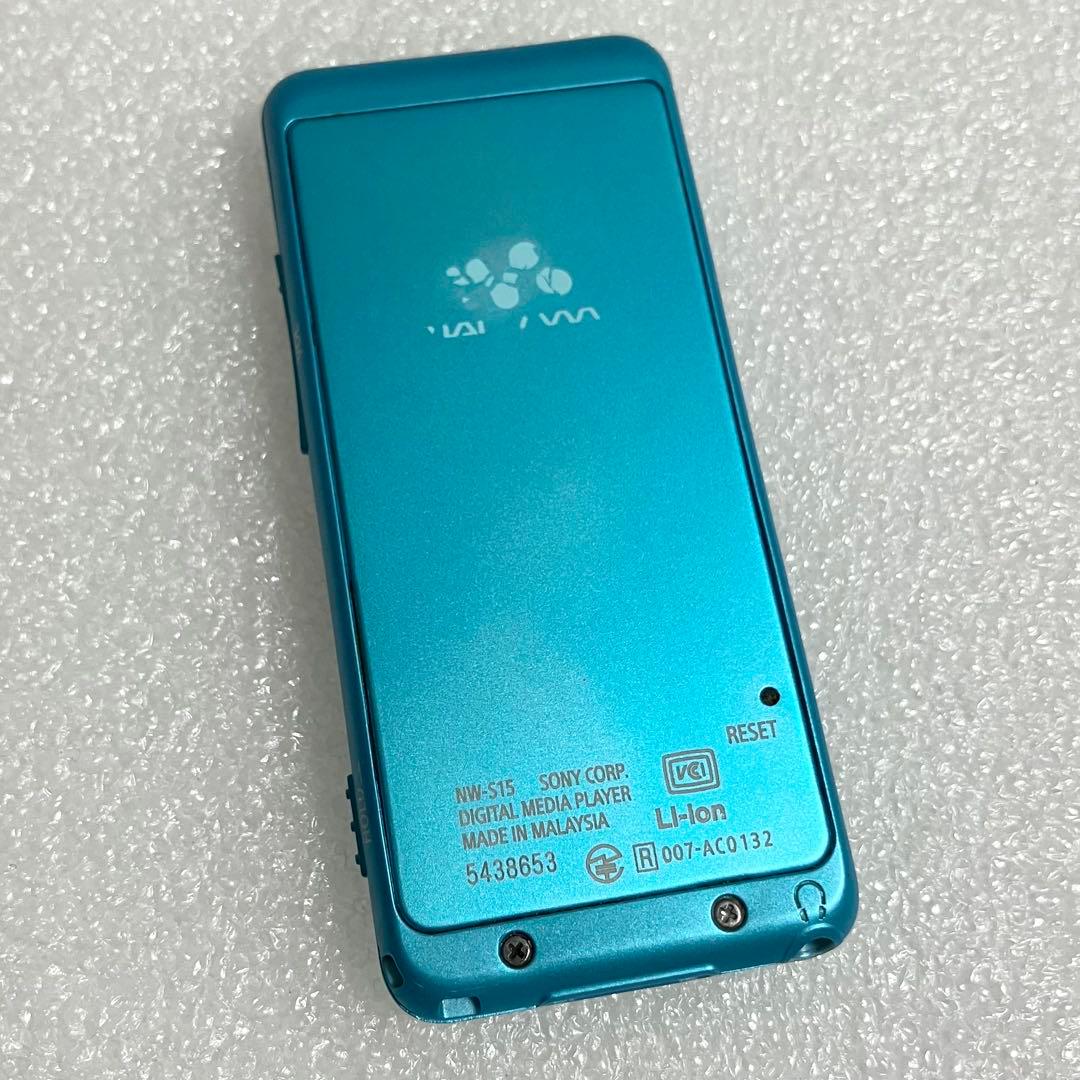 【バッテリー良好】　ソニー ウォークマン　NW-S15 16GB あお