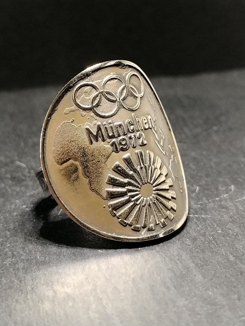 1972年ドイツ連邦共和国ミュンヘンオリンピック記念メダル＆1マルクリング
