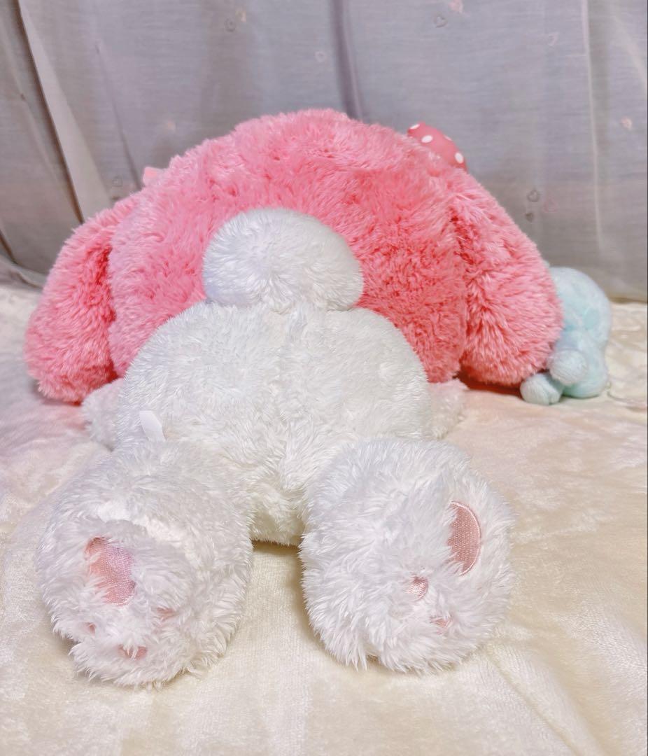 希少レア マイメロディ キュートポーズデザインぬいぐるみBIGサイズ 40周年