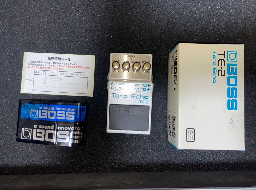 BOSS TE-2 Tera Echo ギターエフェクター