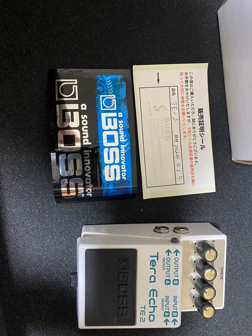 BOSS TE-2 Tera Echo ギターエフェクター