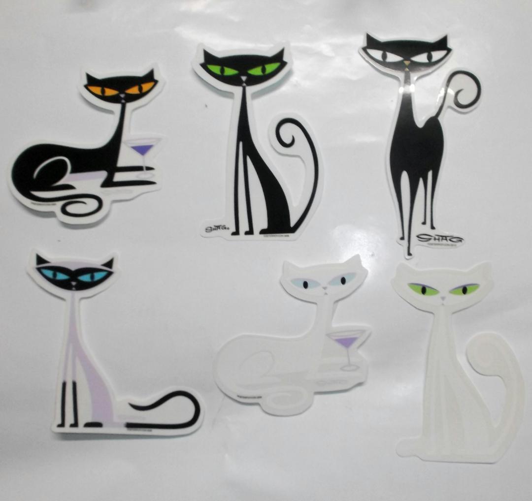★シャグ ステッカー キャット 6枚セット Shag 正規品