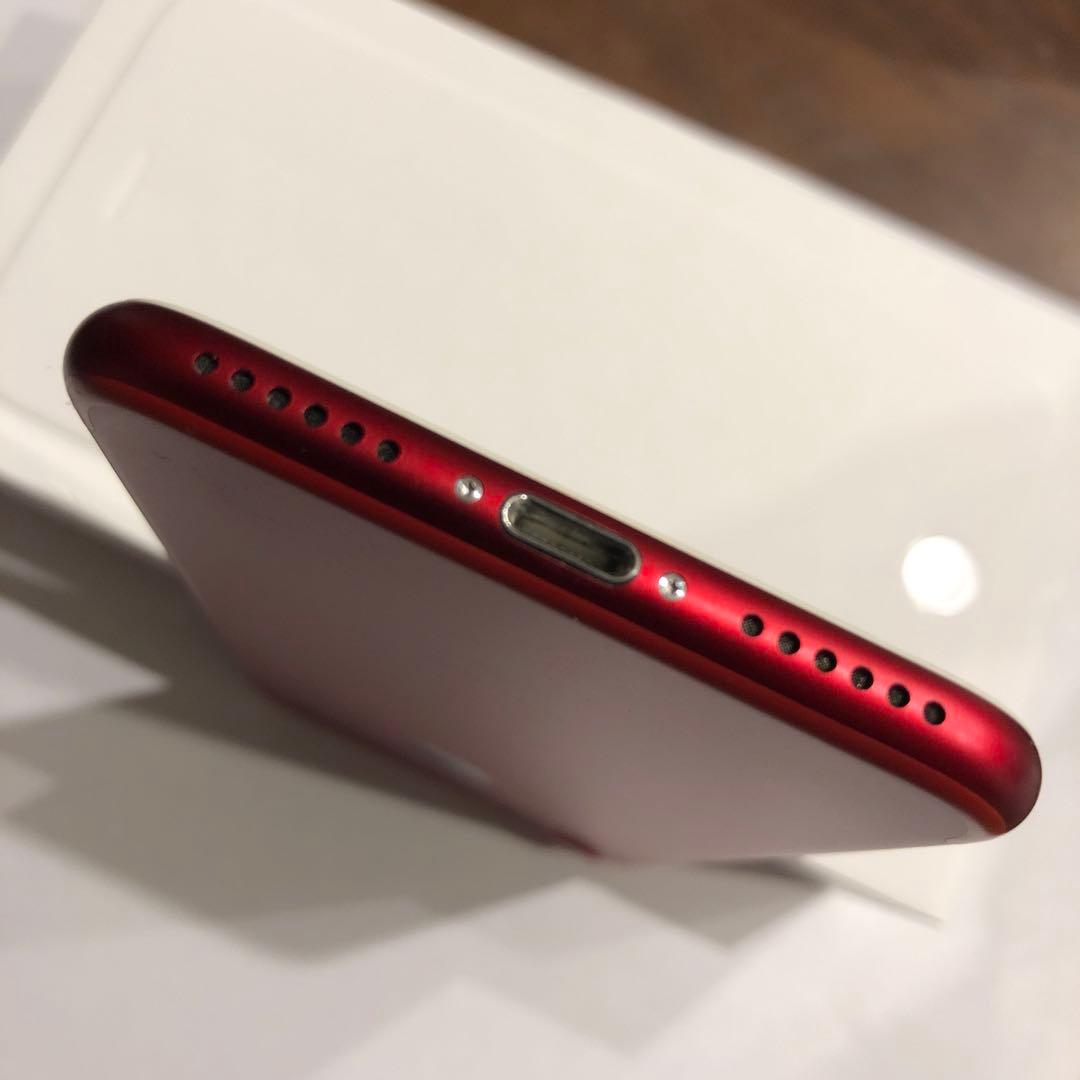 iPhone7 NPRX2J/A 128GB レッド 赤 バッテリー 82%