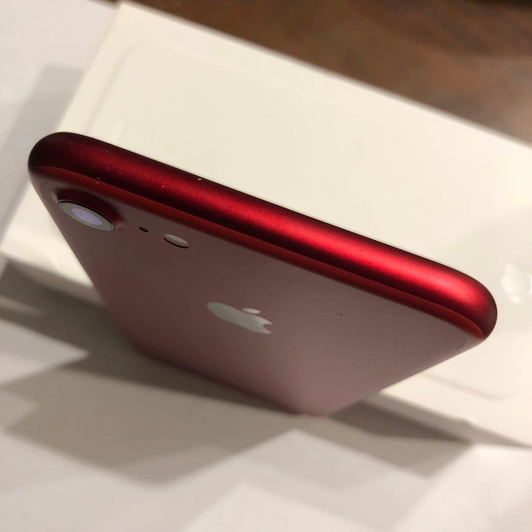 iPhone7 NPRX2J/A 128GB レッド 赤 バッテリー 82%