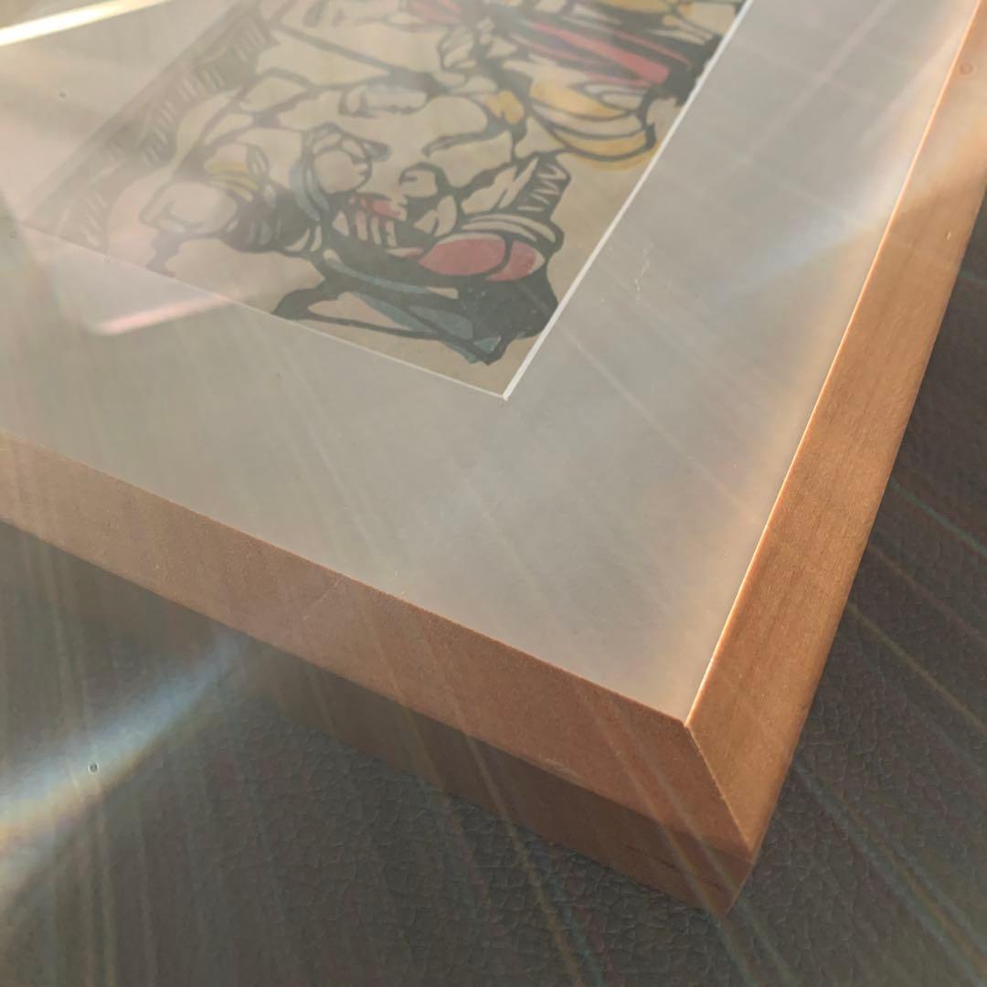 版画　額装　渡辺禎雄（わたなべ さだお）