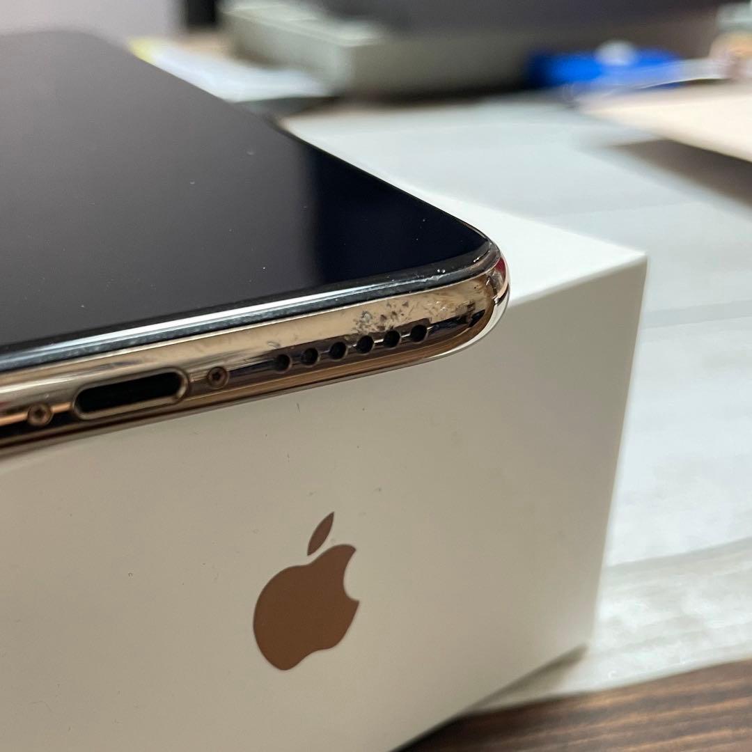 iPhone XS 64GB ゴールド SIMフリー バッテリー80%以上