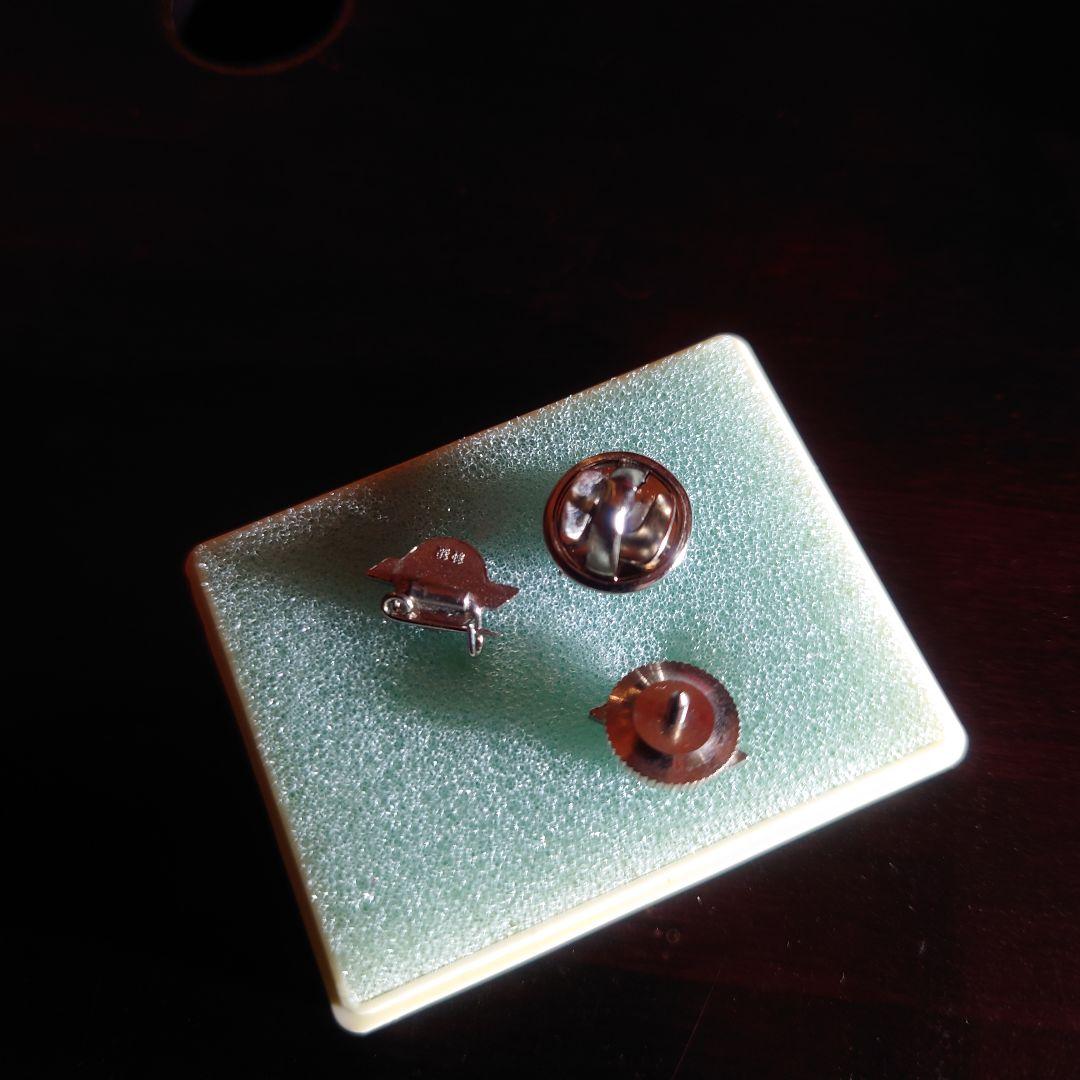 日本電信電話株式会社　電電公社　記章　徽章　社章　昭和レトロ　未使用　ケース付き