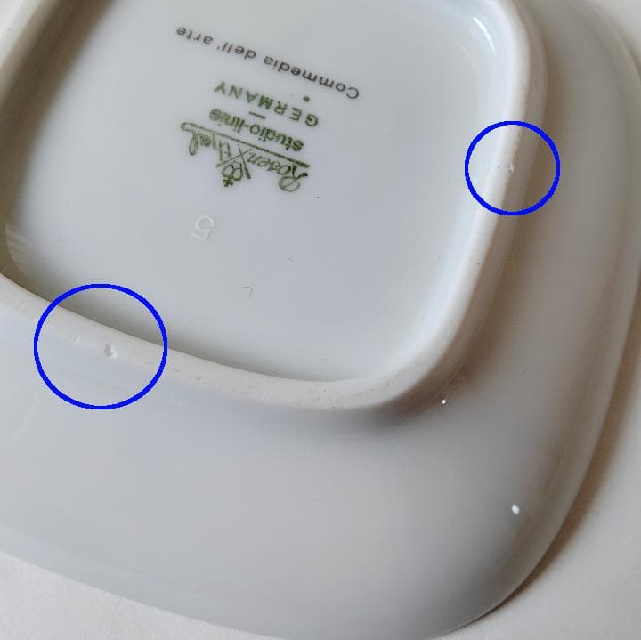 ローゼンタール コメディ・デル・アルテ 絵皿 2枚☆壁掛け皿 コメディデルアルテ