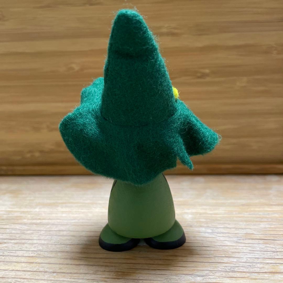 ムーミン スナフキン スヌスムムリケン ウッド フィギュア 美品 木製 レア